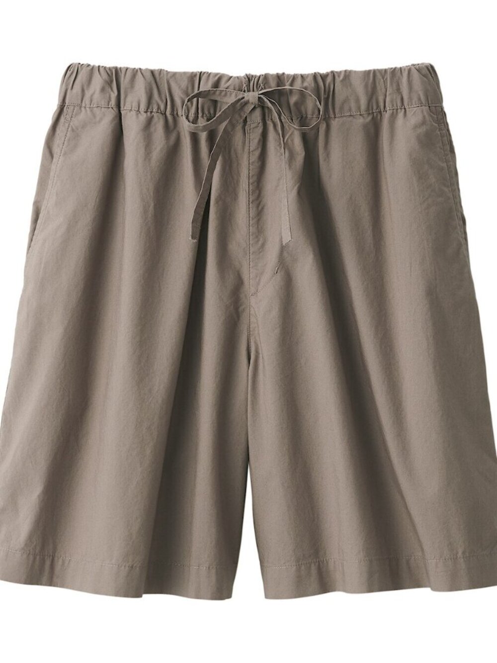 Muji Women's Drawstring Shorts - Brown